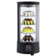 Витрина верт. холодильная настольная COOLEQ CW-72