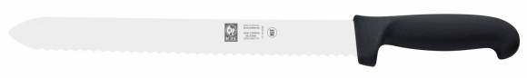 Нож для нарезки 300/440 мм. черный с волн. кромкой PRACTICA Icel 24100.3360000.300