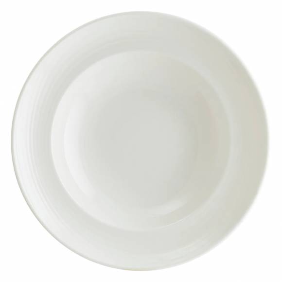 Тарелка глубокая 400 мл 240 мм h=52 мм Белый Луп узкая полоска Bonna LOPGRM24CK b Тарелка глубокая 400 мл 240 мм h=52 мм Белый Луп узкая полоска Bonna LOPGRM24CK b