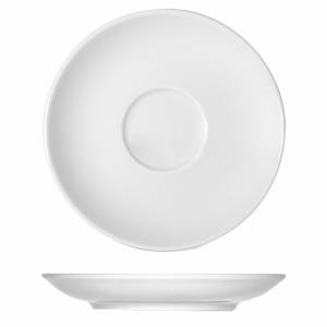 Блюдце 140мм «Кашуб-хел-комби» Lubiana фарфор белый 0671 03022005