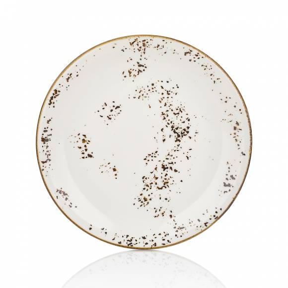 Тарелка мелкая 230мм фарфор Elegance By Bone HA-EL-ZT-23-DZ /6/