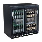 Витрина холодильная настольная 3-ярусная 261л для бутылок Koreco KBC4SD 9034 Витрина холодильная настольная 3-ярусная 261л для бутылок Koreco KBC4SD 9034