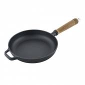 Сковородка чугунная,деревянная ручка d=22.5 cм, P.L.-ProffCuisine S-A156916-22S Сковородка чугунная,деревянная ручка d=22.5 cм, P.L.-ProffCuisine S-A156916-22S