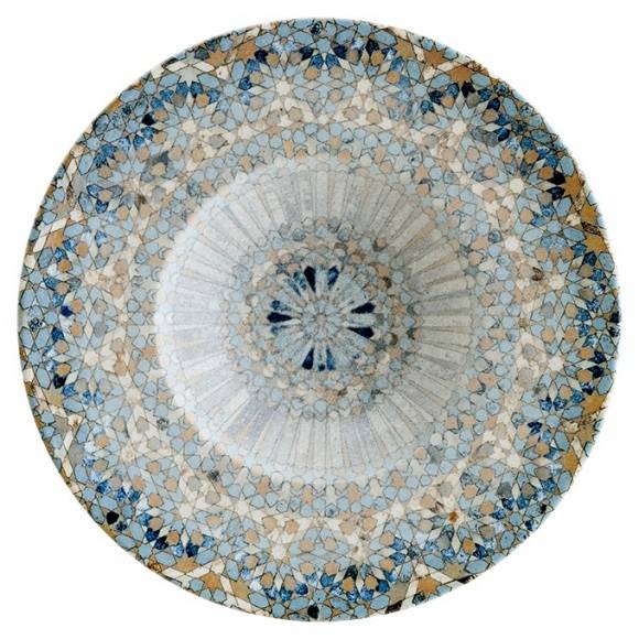 Тарелка глубокая 270мл 240мм Luca Mosaic Bonna S-MT-LUCMZBNC24CK
