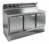 Стол для пиццы Hicold PZE2-111GN (1/6) СТЕКЛО (агрегат внизу) Стол для пиццы Hicold PZE2-111GN (1/6) СТЕКЛО (агрегат внизу)