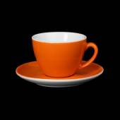 Чайная пара 200мл Corone Gusto оранжевая фк1721