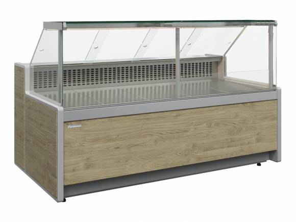 Витрина универсальная Полюс GC111 VV 3,75-1 (динамика) (1010 (Мариель)) без боковин