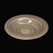 Тарелка для пасты 600мл 272мм  Corone Nature серо-коричневая /16/