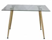 Стол обеденный DT-04-C прозрачный Стол обеденный DT-04-C прозрачный