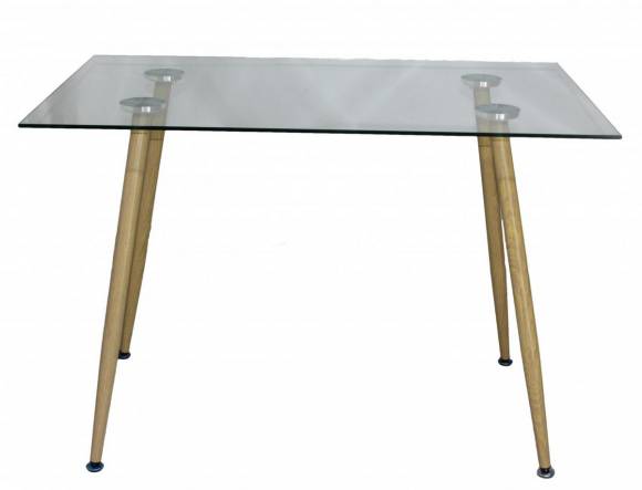 Стол обеденный DT-04-C прозрачный