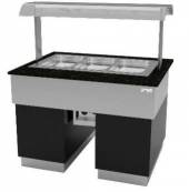 Прилавок тепловой Stone Island Gastrolux ТМ-1610/4GN/SI под 4хGN1/1-200 Прилавок тепловой Stone Island Gastrolux ТМ-1610/4GN/SI под 4хGN1/1-200