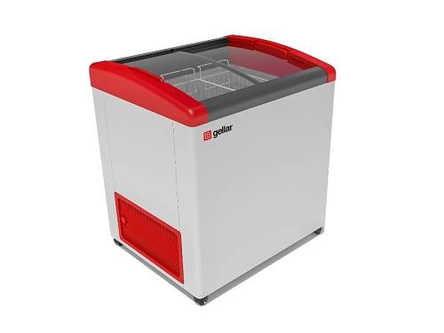 Ларь морозильный с наклонным гнутым стеклом Frostor Gellar FG 250 E красный Ларь морозильный с наклонным гнутым стеклом Frostor Gellar FG 250 E красный