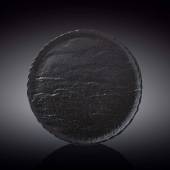 Тарелка 230мм круглая Wilmax WL-661125/A черная /3/24/ Тарелка 230мм круглая Wilmax WL-661125/A черная /3/24/