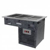 Прилавок холодильный встраиваемый RC11D Drop IN 805х700х730; h=100