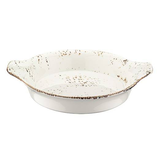 Блюдо овальное 240*200 мм с ручками Grain Bonna GRAOPT20SH