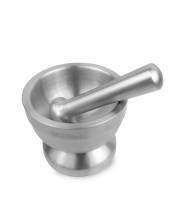 Ступка d=118 мм. h=110 мм. с пестиком 140 мм., нерж. упрочнен. MGsteel