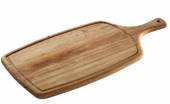 Доска для подачи 50х23см с ручкой Acacia Bonna /12/ AKS 02 PBO