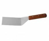 Лопатка кухонная 120мм изогнутая с дерев.ручкой MGSteel 904W.