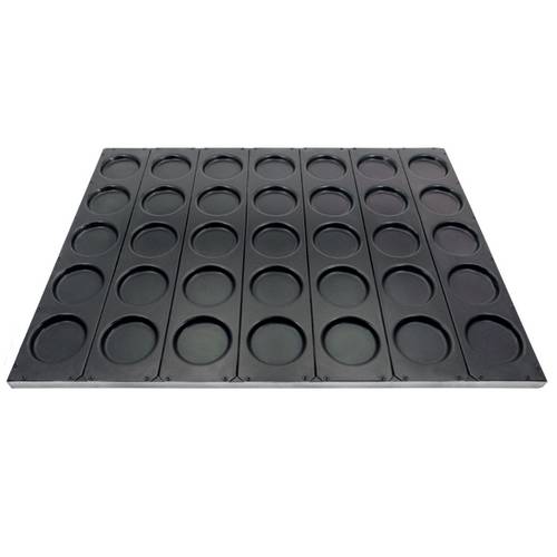 Лист для выпечки гамбургеров 135 мм 600*400 с антипригарным покрытием Лист для выпечки гамбургеров 135 мм 600*400 с антипригарным покрытием