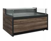 Витрина холодильная Полюс GC111 SP 1,25-2 (рыба на льду) (1008 (Темный дуб)) без боковин Витрина холодильная Полюс GC111 SP 1,25-2 (рыба на льду) (1008 (Темный дуб)) без боковин