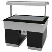 Прилавок с тепловой нерж. поверхностью Stone Island Gastrolux ТМ-1310/ПН/SI для 3хGN1/1 Прилавок с тепловой нерж. поверхностью Stone Island Gastrolux ТМ-1310/ПН/SI для 3хGN1/1