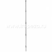 Стойка мобильная 1590мм для стеллажа Metro хромированная 63UP (для сухих помещений) Стойка мобильная 1590мм для стеллажа Metro хромированная 63UP (для сухих помещений)