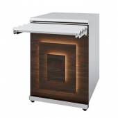 Прилавок нейтральный Pafos Luxstahl ПН-600 Premium