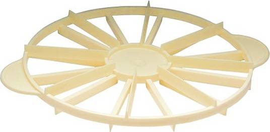 Делитель торта двойной на 8/12 частей 300мм пластик РРТ 8-12 4576 Делитель торта двойной на 8/12 частей 300мм пластик РРТ 8-12 4576