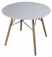 Стол обеденный BM-T08 900*900 белый