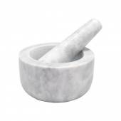 Ступка d=120 мм. h=70 мм. с пестиком 130 мм., мрамор VB FIH 896 Ступка d=120 мм. h=70 мм. с пестиком 130 мм., мрамор VB FIH 896