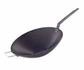 Сковорода WOK 400мм индукция De Buyer "Blue steel" 5030.40