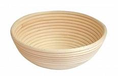 Форма для расстойки теста d=230 мм. h=85 мм. круглая, из лозы (ротанга) 71182