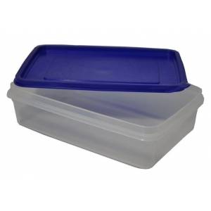 Контейнер 3,4л 290х190х90мм прямоугольный с синей крышкой MG 1722 54984 /30/ Контейнер 3,4л 290х190х90мм прямоугольный с синей крышкой MG 1722 54984 /30/