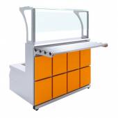 Мармит первых блюд 2-конфорочный индукционный Domino Luxstahl МПИ (С)-1200 Premium