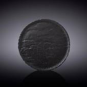 Тарелка 155мм круглая Wilmax WL-661122/A черная /6/60/ Тарелка 155мм круглая Wilmax WL-661122/A черная /6/60/