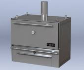 Печь-мангал Vesta M45 N нерж. Печь-мангал Vesta M45 N нерж.