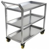 Тележка для посуды 800*600*1020 гл.100, 3 уровня, техно Тележка для посуды 800*600*1020 гл.100, 3 уровня, техно