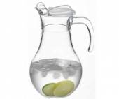 Кувшин 1,8л с прозр. пласт. крышкой (Бистро) 43934 Pasabahce-завод Бор 03090241 /6/