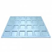 Лист для выпечки чиабатты и булочек панини 160 мм 530*325