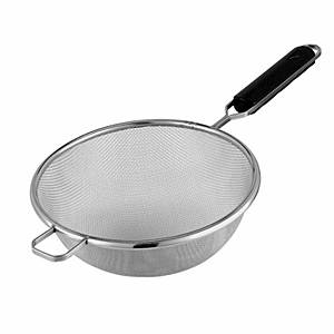 Сито мелкая сетка D=230 H=73 L=560 B=260мм Paderno 12622-23 /1/24/