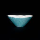 Емкость для соуса 85мл 118х60мм  Corone Nature голубая /144/