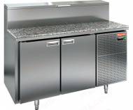 Стол холодильный для пиццы Hicold PZ2-11GN (1/6) камень