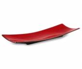 Тарелка прямоугольная 360х135мм Киото Блэк энд Рэд H2025A/PT215 43855 /4/