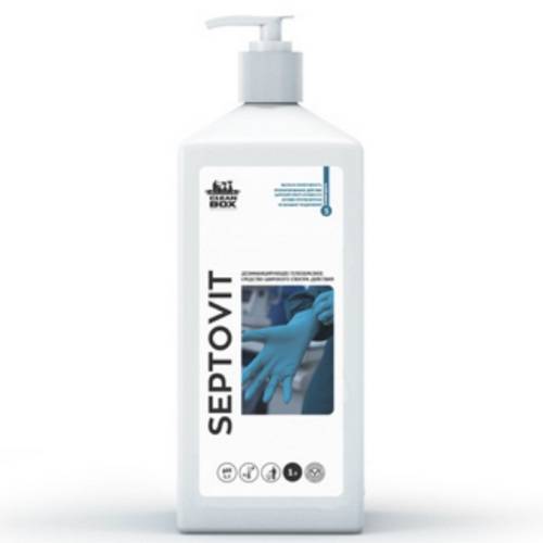 Дезинфицирующее гелеобразное средство широкого спектра действия CleanBox Septovit 1л