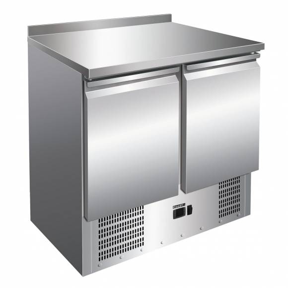 Стол морозильный 2-дверн. COOLEQ SS45BT с бортом