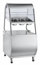 Прилавок для столовых приборов с хлебницей Абат ПСПХ-70М Патша Прилавок для столовых приборов с хлебницей Абат ПСПХ-70М Патша