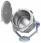 Котел пищеварочный Aбат КПЭМ-100 ОР ручной привод, без миксера