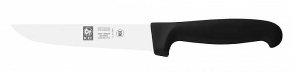 Нож для овощей 100/210 мм. черный PRACTICA Icel 24100.3100000.100