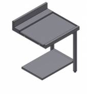 Стол для чистой посуды Kayman СПМ-112/0707 Л к посудомоечным машинам Apach AC800 справа