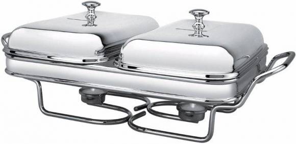 Мармит сервиров. двойной 2х1,5л прямоугольный с крышками 15346 REG-P.L.-PROFF CUISI 95001150